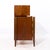 William Hinn William Hinn Mid Century Walnut Curved Front Highboy Dresser For Sale - Image 4 of 10