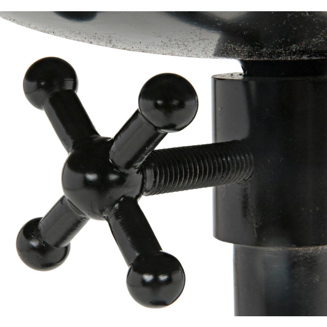 2020s NOIR Felix Side Table in Black Metal For Sale - Image 5 of 7