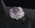 Late 20th Century 5.26ct Purple Sapphire Gia Heated Ceylon 1.43ct Diamond Platinum Ring, Size 7 For Sale - Image 14 of 18