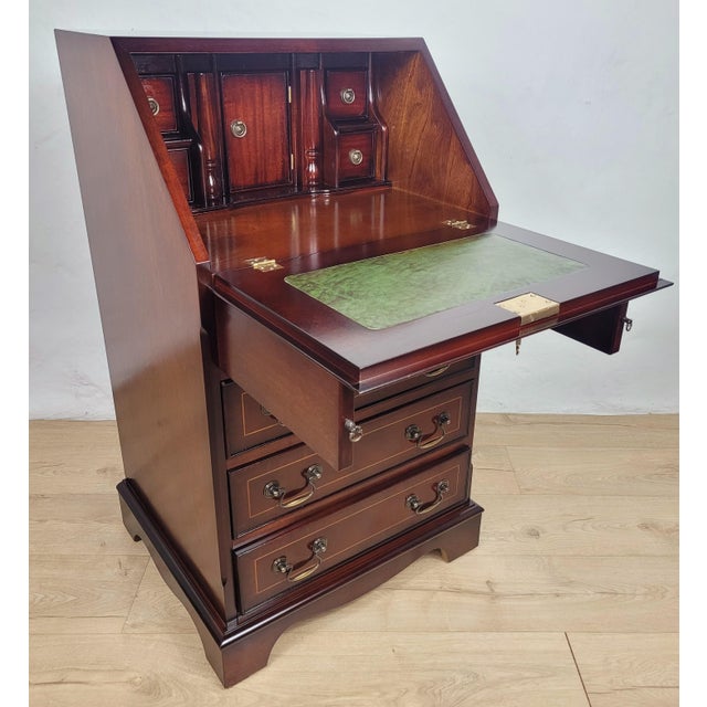 Vintage Writing Bureau Desk from Ashmore Furniture, 1999 For Sale - Image 4 of 18