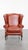 Offered this elegant, smooth and comfortable English chesterfield ear chair made of cowhide leather, with decorative legs....