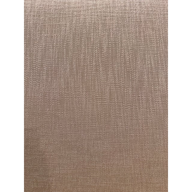 Upholstered Accent Chair With Turned Wood Legs For Sale - Image 10 of 14