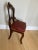 Victorian 1920s Antique Traditional Carved Mahogany Side Chair For Sale - Image 3 of 9