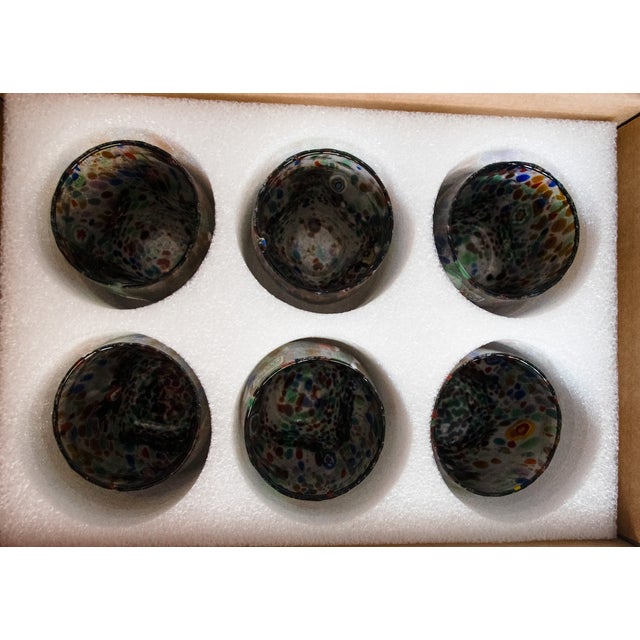 Klimt Murano Glasses by Mariana Iskra for Ribes Studio, Set of 6 For Sale - Image 6 of 15