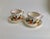 1990s Vintage R.C.P. Co. Hand-Painted Mother & Father Cups & Saucers Set- 4 Pieces For Sale - Image 5 of 13