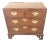 Pierce Carved Mahogany Burl Bachelors Dresser For Sale