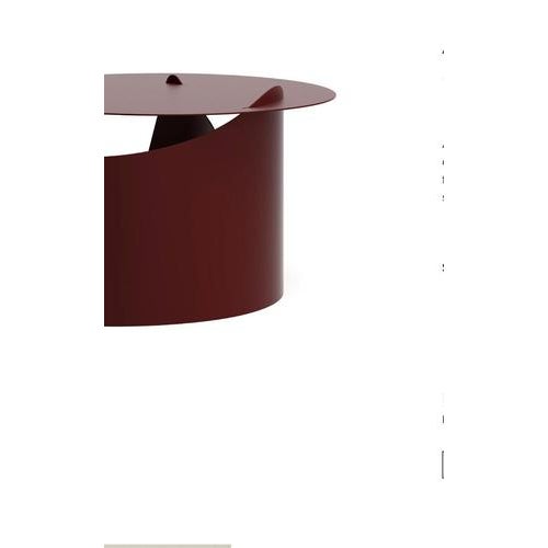 Dark Terracotta Lounge Coffee Table by Aldo Bakker for Karakter For Sale - Image 4 of 8