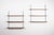 Mid-Century Modern Minimalistic Wooden Shelving Units, 1960s, Set of 2 For Sale - Image 3 of 14