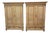 Farmhouse Cupboards, 1890s, Set of 2 For Sale