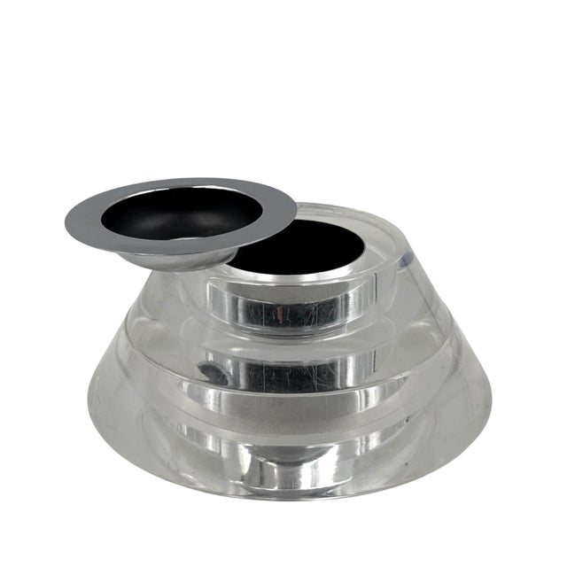 Space Age Lucite Conical Smoking Set, Italy 1970 For Sale - Image 12 of 18