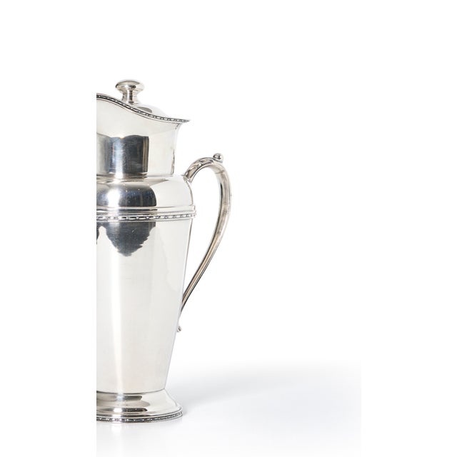 Art Deco 1940s Art Deco Silver Plated Cocktail Shaker For Sale - Image 3 of 3
