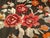 Vintage Caucasian Karabagh Kilim, Flat-Woven Wool, Allover Floral Pattern, Chocolate & Red, 7x13 For Sale - Image 11 of 15