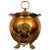 19th-Century Copper and Brass Coal Bucket For Sale