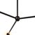 Not Yet Made - Made To Order Globe Chandelier 3, Black, 33.25in H, 5 Inch Glass Globes, by Research.Lighting, Modern, Minimal Hanging Light For Sale - Image 5 of 9