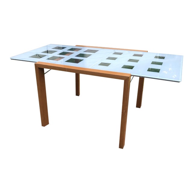 Mid-Century Modern Ligne Roset 'Extensia' Expandable Glass ...
