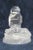 Cristal d'Arques Garanti Crystal Glass Owl Statue Figurine Bookend France For Sale - Image 10 of 12