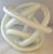Late 20th Century Vintage Licio Zanetti Murano White Twisted Cane Sculptural Knot For Sale In Seattle - Image 6 of 10