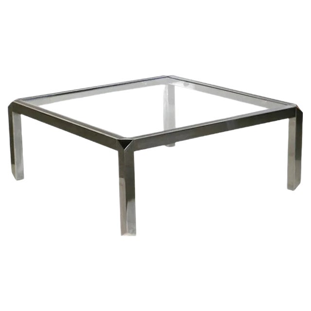 Large Modern Coffee Table, 1970s For Sale