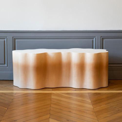 Gradient Beige Console by Manufacture XXI For Sale - Image 4 of 7