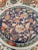 Vintage Japanese Imari hand painted scalloped shallow decorative bowl. Marked on the bottom. Decorative, not for food....