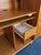Brown Mid Century Modern Teak Hidden Office Armoire Workstation Cabinet 6671 For Sale - Image 8 of 18