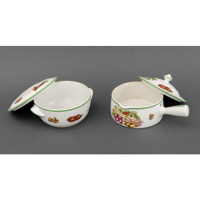 Late 20th Century Collection of Five Pillivuyt France Porcelain Tableware Pieces For Sale - Image 5 of 14