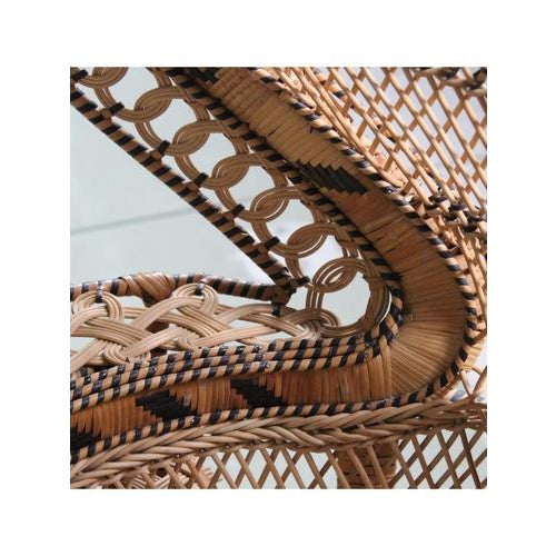 Type Peacock Chair Date 1970-79 Style Bohemian Model Peacock Chair / Emmanuelle Origin France Manufacturer Kok Maison...