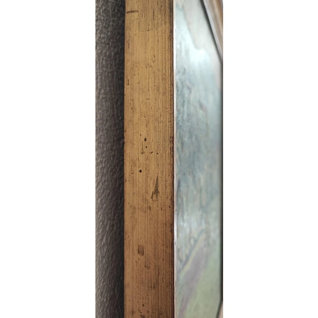 Frédéric Goerg, Campagne Genevoise, 1931, Oil on Canvas For Sale - Image 9 of 11