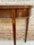 Brown Elisabeth Console Table in Wood with Marquetry For Sale - Image 8 of 15