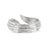Early 21st Century John Hardy Bamboo 925 Silver 1.40ctw Black Sapphires Flex Cuff Bangle Bracelet For Sale - Image 5 of 9