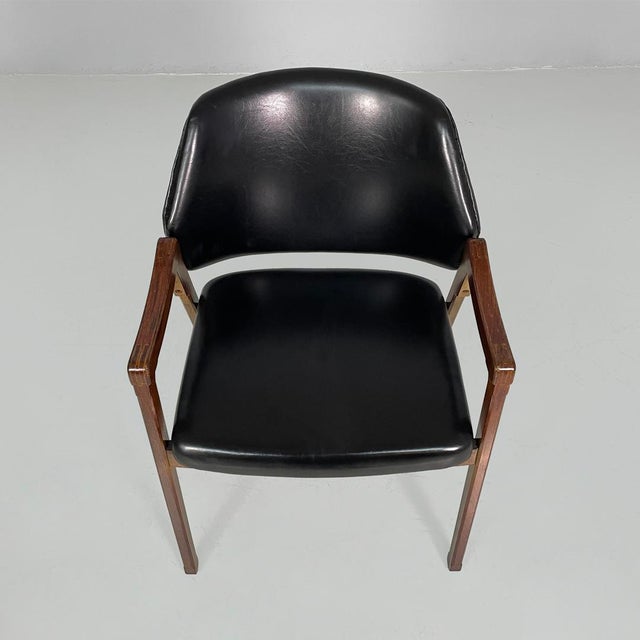 Mid-Century Modern Italian Model 814 Chairs from Cassina, 1960s, Set of 6 For Sale - Image 10 of 18