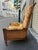 Striking vintage high-back lounge chair by Tomlinson Furniture, known for their refined American craftsmanship and...