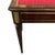 French Mahogany Card Table with Crimson Baize Game Surface and Brass Inlay, Mid-19th Century For Sale - Image 6 of 7