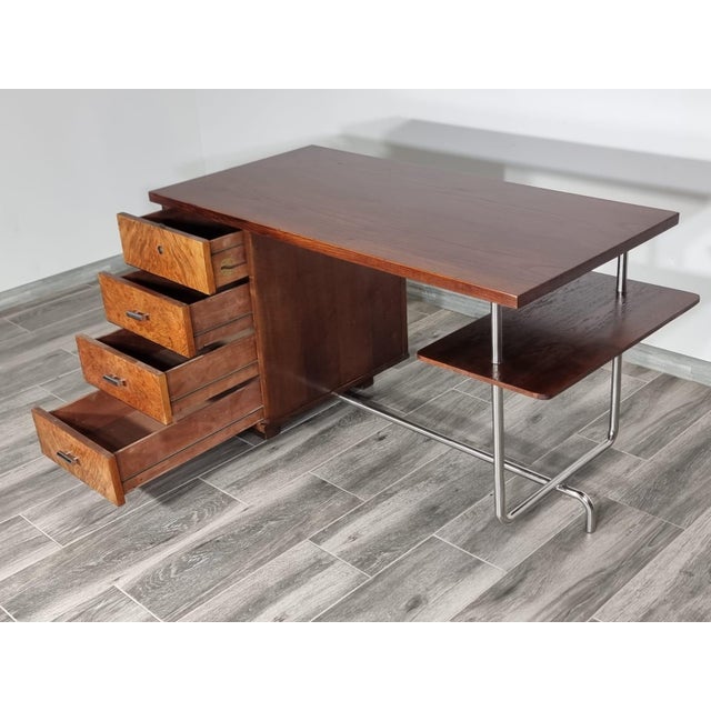 H-180 Desk by Jindrich Halabala For Sale - Image 15 of 18