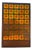 Monumental Architectural Amber Glass Panel by Vidrios Gordiola, Spain, 1970 For Sale