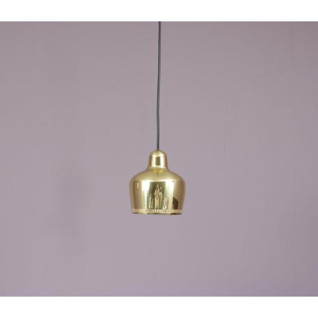 Alvar Aalto Vintage Hanging Lamp by Alvar Aalto for Louis Poulsen, 1950s For Sale - Image 4 of 8