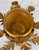Vintage Italian Gold Gilt Metal Centerpiece Planter Candlestick Holder For Sale - Image 6 of 10