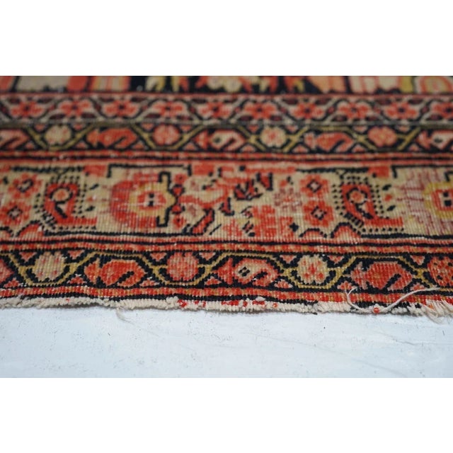 Textile Antique Farahan Rug 3'11'' X 6'3'' For Sale - Image 7 of 11