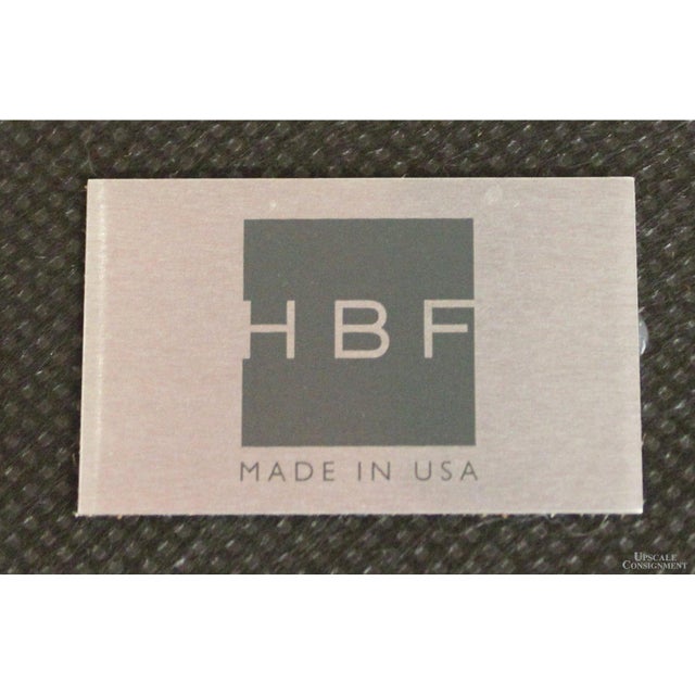 2010s HBF 'Barbara Barry' Blue Lounge Chair - Blue For Sale - Image 5 of 5