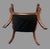 Mid 20th Century Vintage Mahogany Captain’s Desk Chair Shield Back Armchair Chippendale Style For Sale - Image 5 of 7