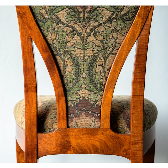 Neo-Art Nouveau Dining Chairs by Arroyo Design, in Mesquite For Sale - Image 11 of 14