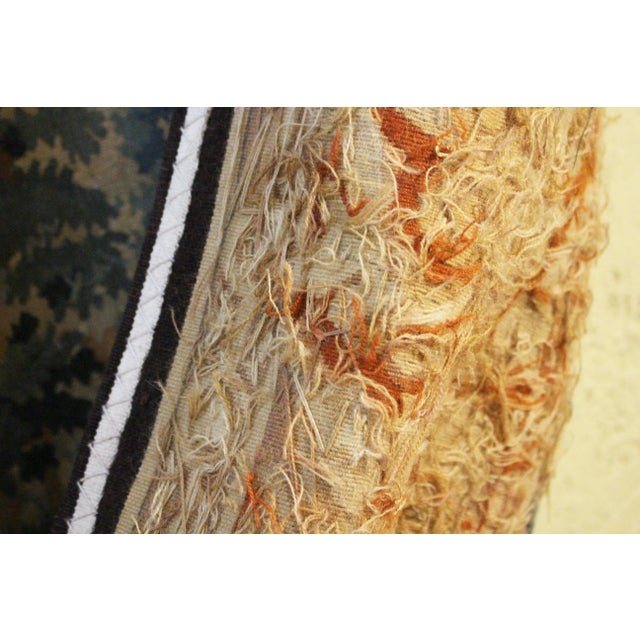 Textile Circa 1680 Belgian Mythological Scene & Armorial Tapestry For Sale - Image 7 of 7