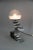 Silver Table Lamp with Murano Glass Shade, 1980s For Sale - Image 8 of 11