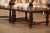 Pair of 19th Century French Louis XIII Walnut Fauteuils With Carved Ram Heads For Sale In Dallas - Image 6 of 12
