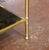 Metal Pair of Mid-Century French Brass and Smoked Glass Two-Tier Side Tables For Sale - Image 7 of 7