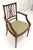 Mid 20th Century Very Fine Carved Mahogany Open Arm Faux Bamboo Arrows Back Armchair MINT For Sale - Image 5 of 11