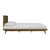 Emery Platform Walnut King Bed For Sale - Image 4 of 10