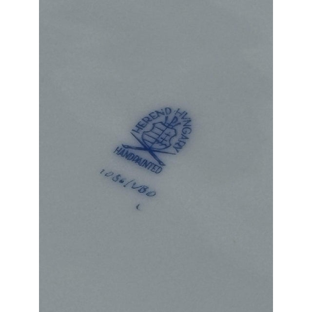 White Herend Queen Victoria Porcelain Tureen For Sale - Image 8 of 9