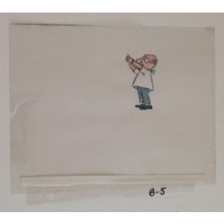 Maurice Sendak, Original Animation Cel from PIERRE, "I DONT CARE" (CBS 1970s) For Sale