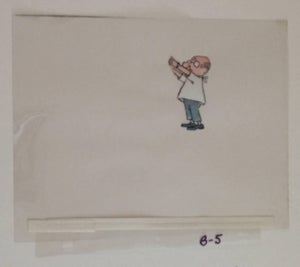 Maurice Sendak, Original Animation Cel from PIERRE, "I DONT CARE" (CBS 1970s)